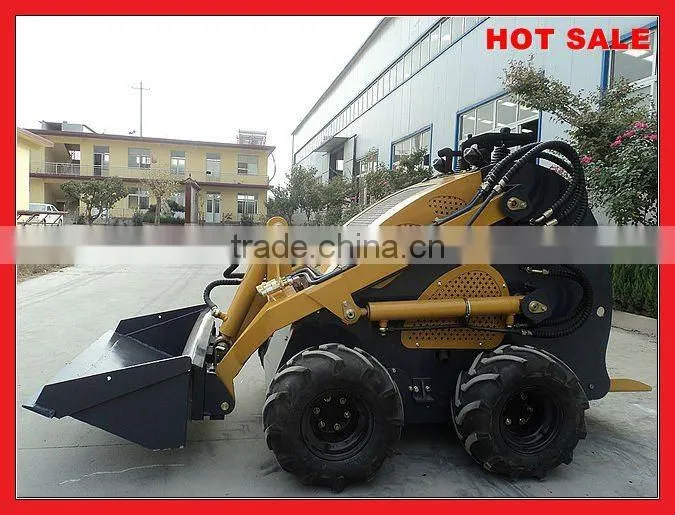 mini skid wheel loader