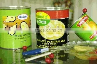 2014 New Crop pear Canned Fruit and vegetable in Heavy Syrup