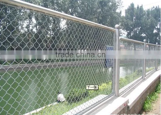 Galvanized chain link fencing/best quality/manufacturer/chain link fence