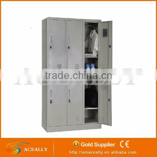 OEM office gym school steel locker wardrobe cabinet