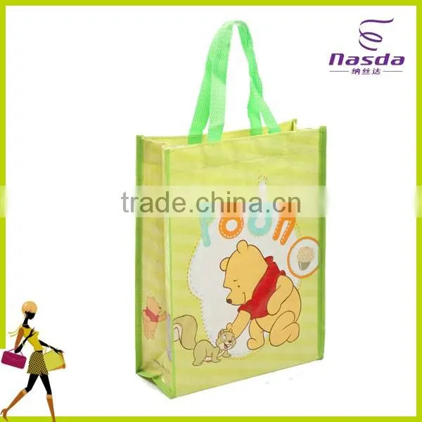 winnie bear nonwoven lamination bag