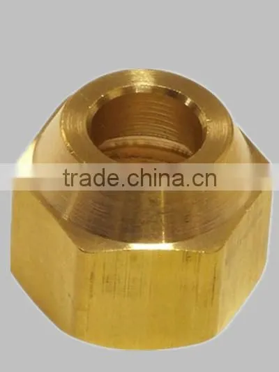 Air Conditioner Fitting Brass Long Nuts