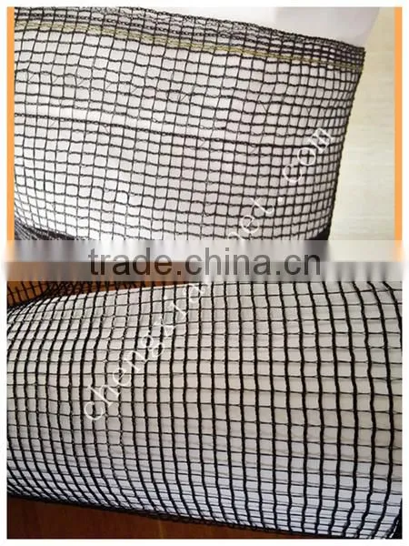 Heavy duty debris netting for construction site and buildings