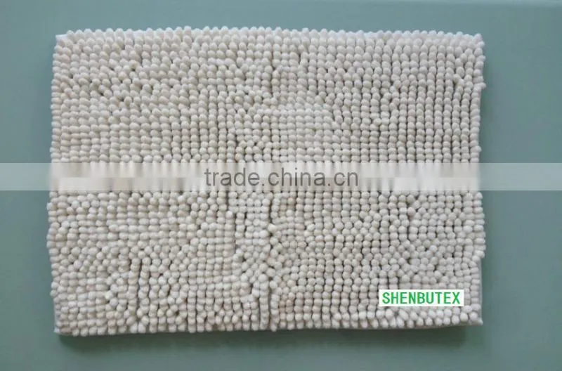 microfiber chenille door mat