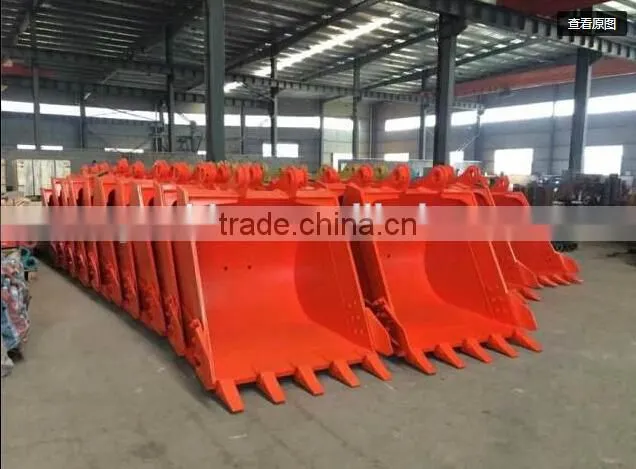 Crawler hydraulic excavator spare parts bucket