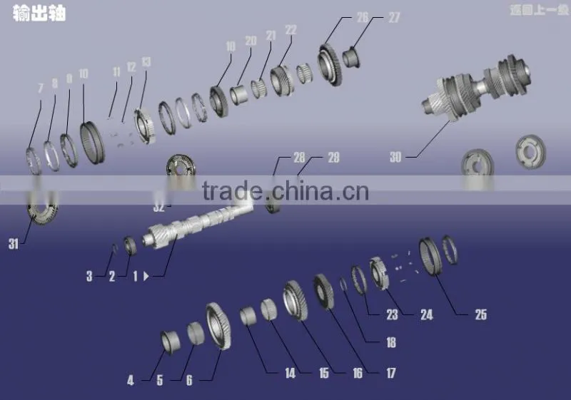QR523 Chery tiggo transmission