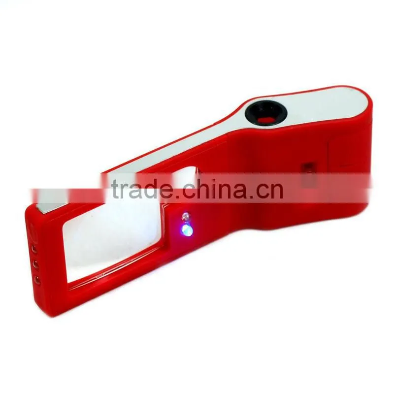 New Mini 3X - 10X - 55X Jewelers Loupe / Magnifier / Microscope with LED & UV Lights