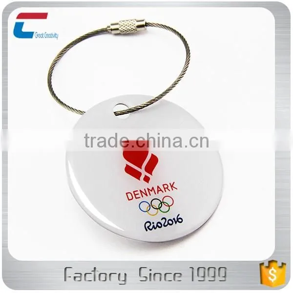 Clear Crystal Decoration New Epoxy Resin MIFARE Classic 1K MIFARE Classic 4K Key Card for Smart ID Card