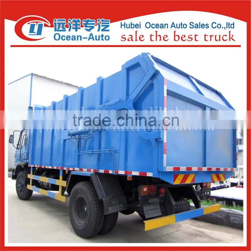 2015 new condition 16cbm capacity of compression docking garbage collector