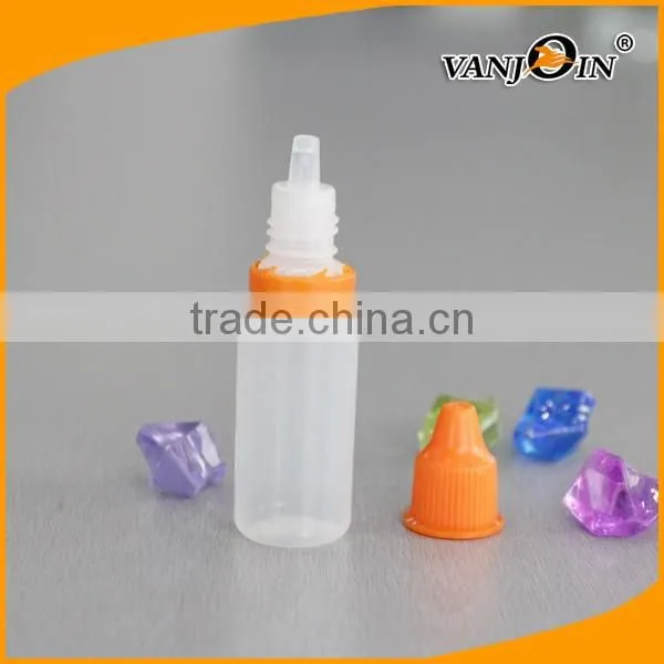 15ml HDPE Empty Plastic Squeezable Liquid Dropper Filling Bottles Needle Tip