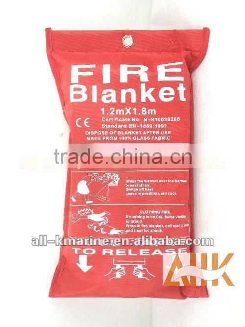 1.2x1.8mtr Glass Fabric Fire Blankets