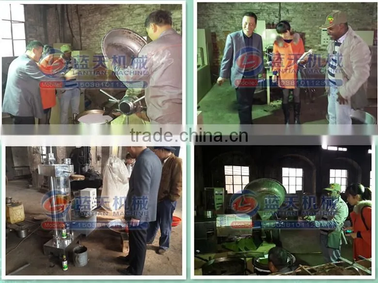 A squeeze oil from coconut machine / coconut oil making machine