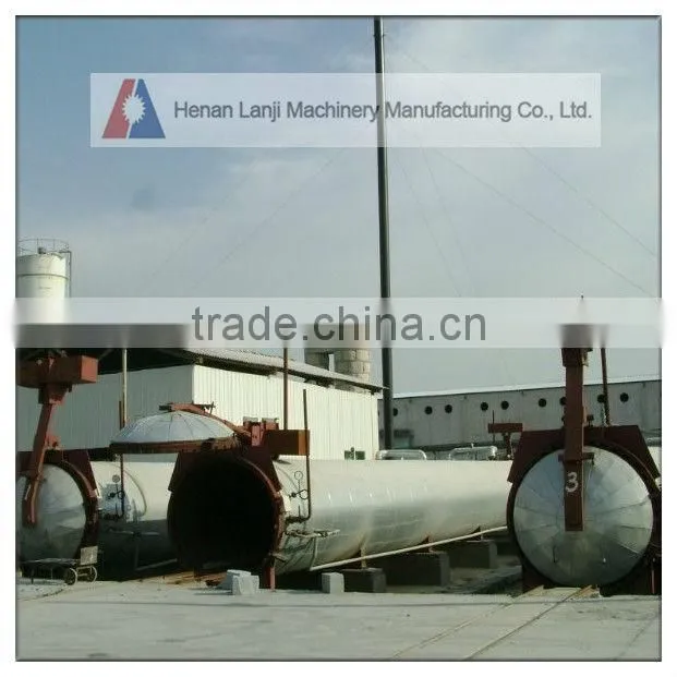 High performance stable operation pressure steam autoclave concrete machine for sale