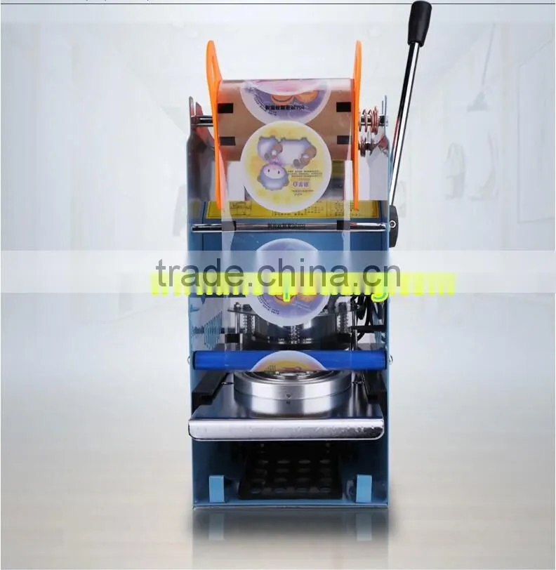 hand operated Bubble Tea Sealing Machine for sealing plastic cup