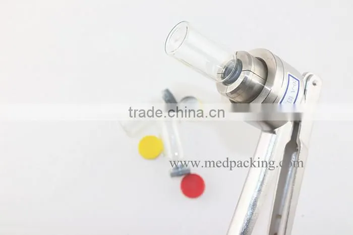 100sets/ lot 10ml Glass Vials+20mm Vial Stopper + 20mm Flip off Caps + 1pcs 20mm Vial Crimper