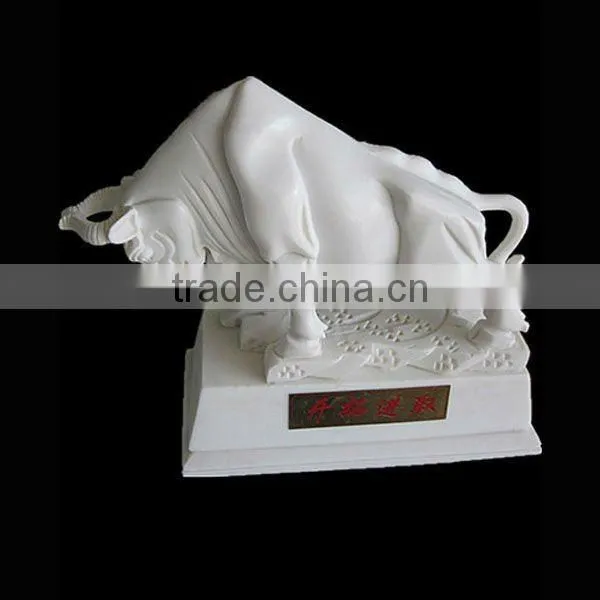 Small Marble Animal Craft of Ox Statue