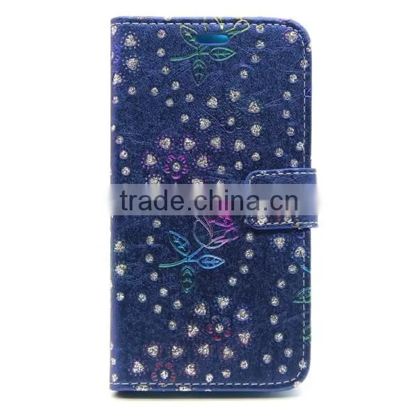 Peacock pattern wallet case PU Leather flip case colorful phone covers for Wiko Bloom