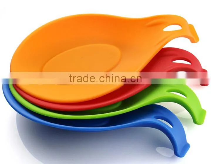 Heat Resistant Utensil Pot Holder Silicone kitchenware spoon holder