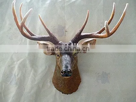 Resin Wall Animal Deer Head Sculpture
