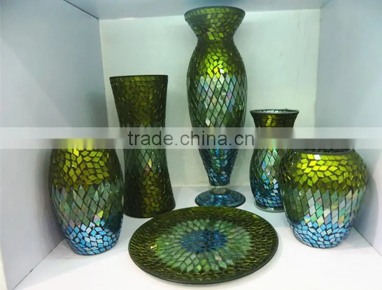 Various Styles Chinese Mosaic Big Decorative Vase