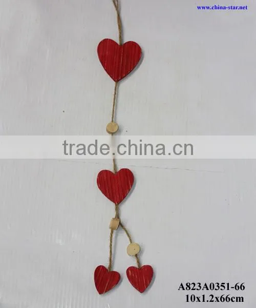wooden easter hangings with bird and duck decor