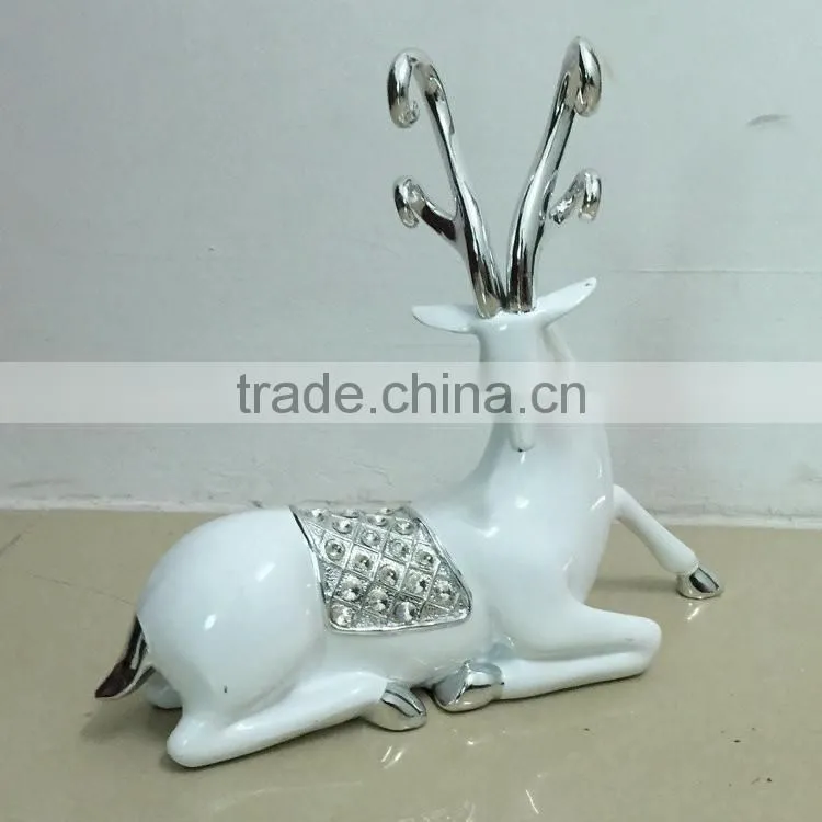 Polyresin deer statue decoration