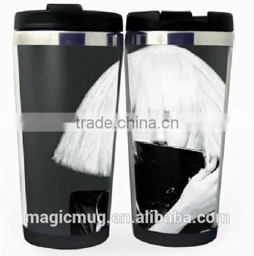 Universal audit16OZ PS stainless steel travel mug
