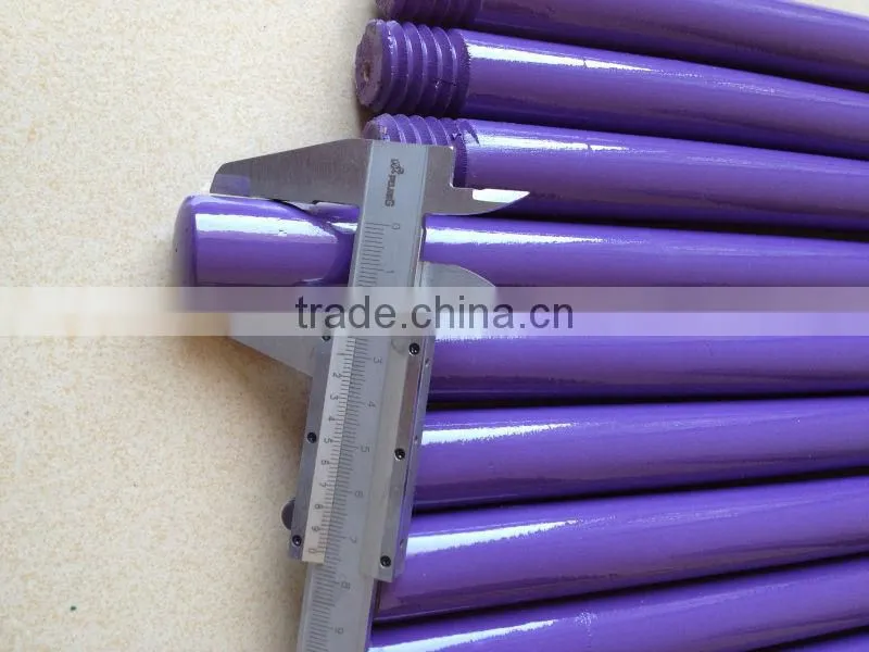 Hot Cleaning Tools wooden sticks for mop broom shovel PVC coated