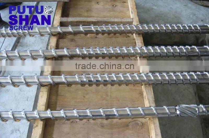 High quality single screw and barrel UPVC screw barrel, screw extruder