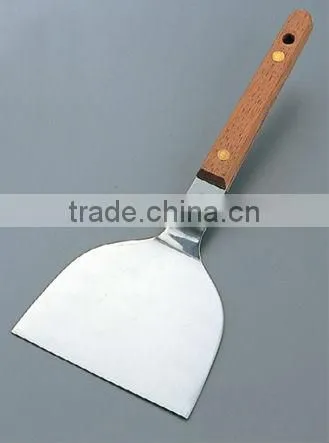 Stainless Steel Japanese Cooking Turner Okoshigane Turner