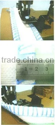 Single Needle Two Thread Overedging Machine With Lower and Upper Feed