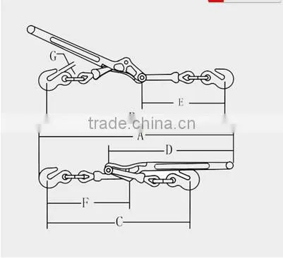 Drop Forged Standard Lever Type Load Binder