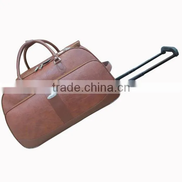 Stylish Waterproof PVC Bags Traveling Bags With Trolly Sport Bags