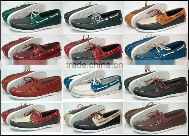 Classic Men's Handsewn Boat Shoes Loafer shoes Slip on shoes