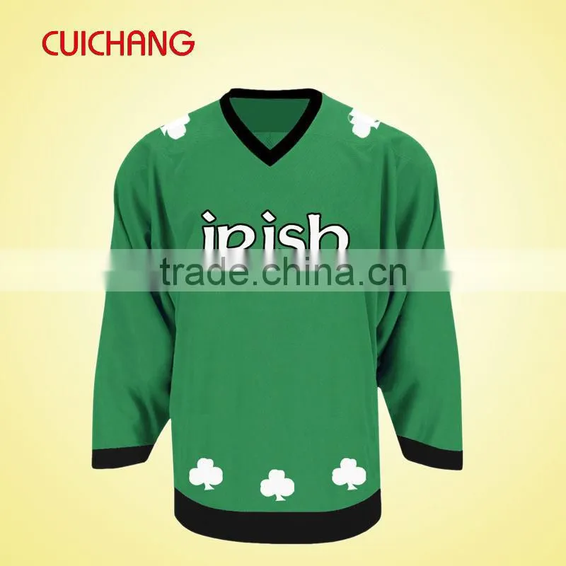 dye sublimated ice hockey jersey