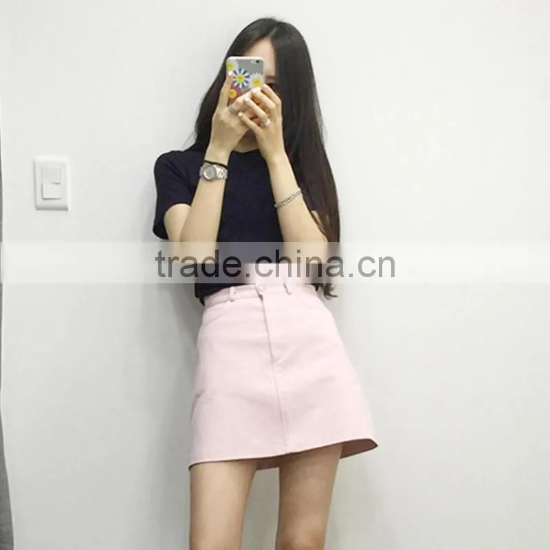 Wholesale Korean Step Skirt Package Hip Skirt hot girls red short skirts girls wear sexy tight skirt