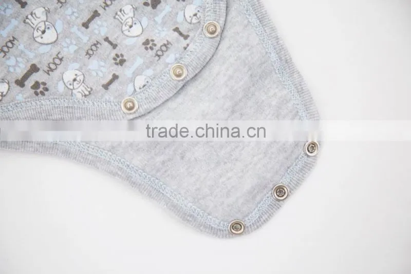 Best Sale Newborn Clothes Sleeveless 100% Cotton Baby Rompers For Boy
