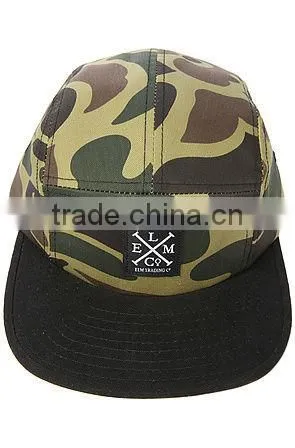 Native branded racing camp cap camo flat bill hat