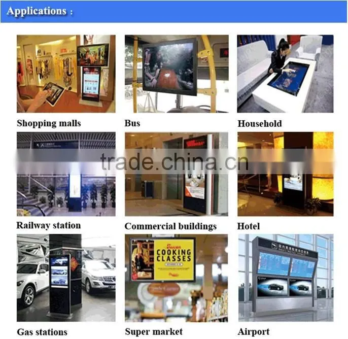 22inch portable backpack advertising player lcd billboard ad monitor