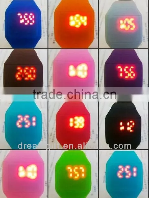 2013 super hot sale LED watch touch screen LED watch new style watch