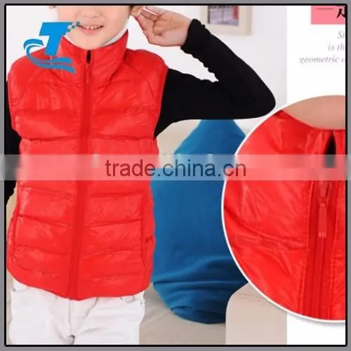 Kids Light Warm Down Feather Vest