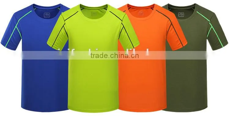 hot sale plain women/ladies blank 100%polyester sport dry fit summer t-shirts