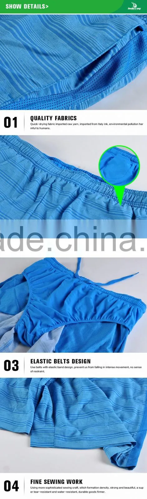 BEROY custom breathable beach board swim sprots shorts