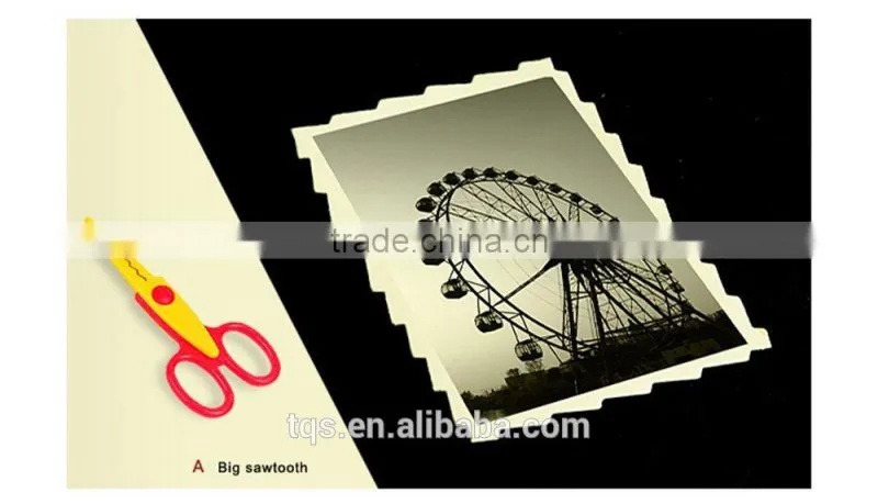 Cheap Price Different Kinds of Scissors/ Small Wave Scissors for Shape Cutting