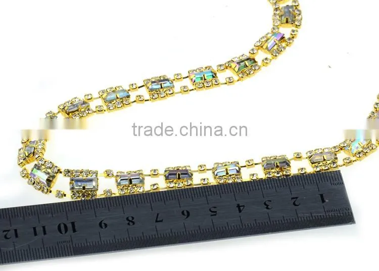 2015 New Design Fashion Colour Bezel Cup Chain