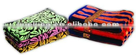 100%cotton terry beach towel