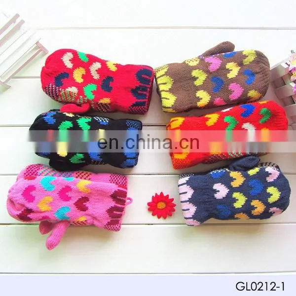 Cotton Glove Winter Ladies Girls Knitted Winter Glove Keep Your Hands Warm
