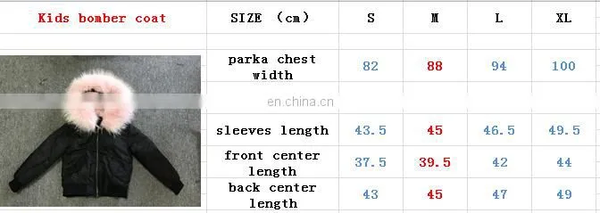 Best Selling Famous Bomber Kids Coats Straight Jacket Coat