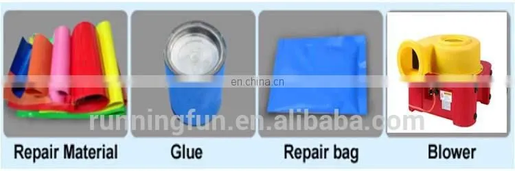 0.55mm tarpaulin inflatable boucer castle, inflatable bouncy castle for sale IB64
