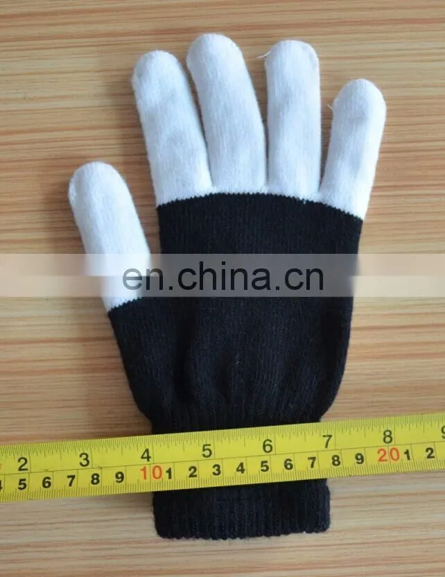 Flashing Finger Lighting Glow LED Glow Gloves PLG-3